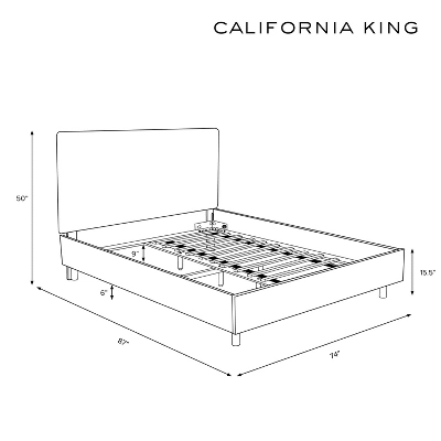 Lizzie Platform Bed - Skyline Furniture 7 Lizzie Platform Bed - Skyline Furniture - Image 5