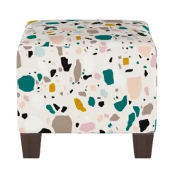 Annie Square Ottoman In Patterns - Skyline Furniture -Skyline Furniture GUEST b0c59c6d 2ef1 46b8 809b 735d95d73eb5