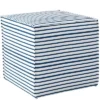 French Seam Ottoman In Nautical Stripe Navy - Skyline Furniture -Skyline Furniture GUEST b375f863 4dd8 4047 9850 3aae231a81a6