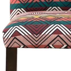 Hendrix Dining Chair In Geometric - Skyline Furniture -Skyline Furniture GUEST b5c4b798 c4c9 482a 9457 181237dbea62