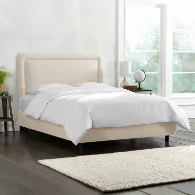 Empire Linen Upholstered Bed - Skyline Furniture 7 Empire Linen Upholstered Bed - Skyline Furniture - Image 5