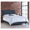 Queen Seville Linen Upholstered Bed Linen Ocean - Skyline Furniture 2 Queen Seville Linen Upholstered Bed Linen Ocean - Skyline Furniture -Skyline Furniture GUEST b916ff3a 3e98 42d5 a823 34fdf0d9801e