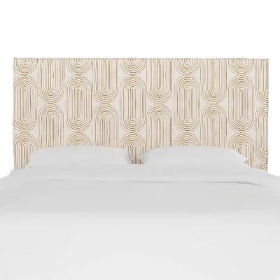 French Seam Slipcover Headboard Oblong Mustard - Cloth & Company 3 French Seam Slipcover Headboard Oblong Mustard - Cloth & Company
