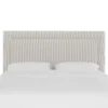 Empire Striped Upholstered Headboard - Skyline Furniture 1 Empire Striped Upholstered Headboard - Skyline Furniture -Skyline Furniture GUEST be9dc4f7 1854 4352 afec d5221515cfb1
