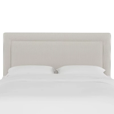 Empire Striped Upholstered Headboard - Skyline Furniture 3 Empire Striped Upholstered Headboard - Skyline Furniture