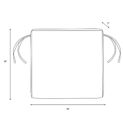 Outdoor Seat Cushion Amero Shadow Furniture Mfg - Skyline Furniture 6 Outdoor Seat Cushion Amero Shadow Furniture Mfg - Skyline Furniture - Image 4