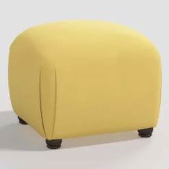 Poppy Ottoman Velvet - Skyline Furniture -Skyline Furniture GUEST c024bb95 e31b 4c28 9f73 760f0ad720e3