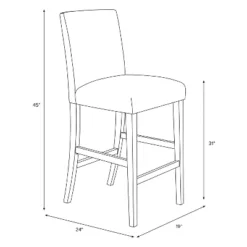 Hendrix Bar Stool In Patterns - Skyline Furniture -Skyline Furniture GUEST c6aa1d9c d7f1 458a b669 510f31ded384 1