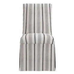 James Slipcover Armless Dining Chair - Skyline Furniture