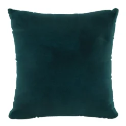 18"x18" Polyester Fill Pillow With Welt In Velvet - Skyline Furniture -Skyline Furniture GUEST cd938a28 f3ea 4a07 890e e09271695c71