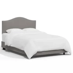 Curved Headboard Bed - Skyline Furniture
