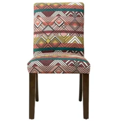 Hendrix Dining Chair In Geometric - Skyline Furniture -Skyline Furniture GUEST ceb2848c e047 49b4 b017 33a7d16f6a28