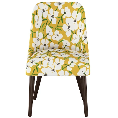 Sherrie Dining Chair In Botanical - Skyline Furniture 3 Sherrie Dining Chair In Botanical - Skyline Furniture