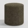 Round Thalia Ottoman In Tweed - Skyline Furniture -Skyline Furniture GUEST d151f780 3148 4979 8c29 eae5ed149dc1