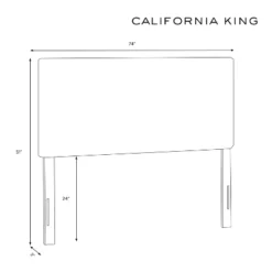 Edwardian Tufted Headboard Microsuede - Skyline Furniture -Skyline Furniture GUEST d24ea96a 4f49 44d9 b8cd ecabb55abbed 1