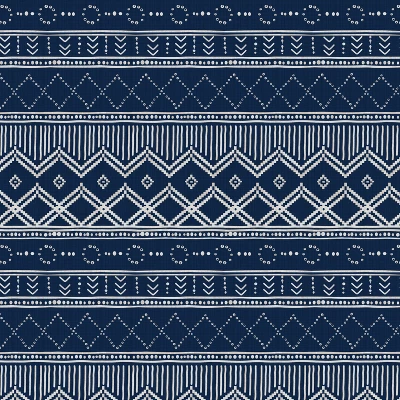 Kuba Square Throw Pillow Navy - Skyline Furniture 5 Kuba Square Throw Pillow Navy - Skyline Furniture - Image 3