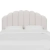 Twin Emma Shell Upholstered Headboard - Skyline Furniture -Skyline Furniture GUEST d50334c0 7dd7 41e7 885f 34f3d2c123e3