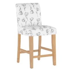 Hendrix Bar Stool In Patterns - Skyline Furniture -Skyline Furniture GUEST db01bfdc 5beb 4da3 979e 74749d2e472b