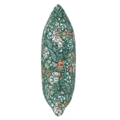 Green Floral Throw Pillow - Skyline Furniture