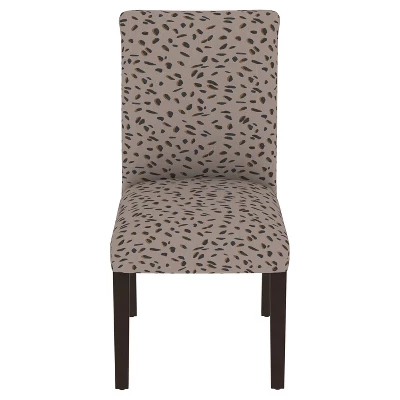 Hendrix Dining Chair In Animal Print - Skyline Furniture 3 Hendrix Dining Chair In Animal Print - Skyline Furniture