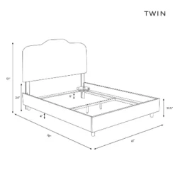 Seville Upholstered Bed In Linen - Skyline Furniture -Skyline Furniture GUEST df0549dd 1524 4718 9325 b0545dcd03c0 1