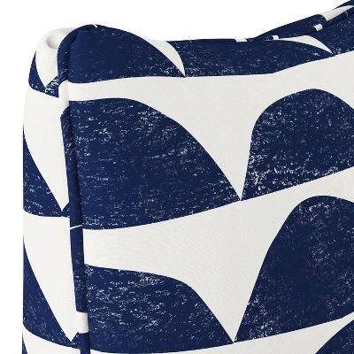 Throw Pillow Skyline Furniture Navy White - Skyline Furniture 4 Throw Pillow Skyline Furniture Navy White - Skyline Furniture - Image 2