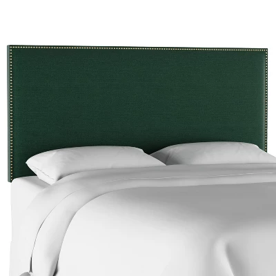 Arcadia Nailbutton Linen Headboard - Skyline Furniture 3 Arcadia Nailbutton Linen Headboard - Skyline Furniture