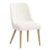 Sherrie Upholstered Dining Chair White - Skyline Furniture -Skyline Furniture GUEST e52df357 dd20 423e b5c3 51612b797ab5