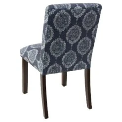 Hendrix Dining Chair In Damask - Skyline Furniture -Skyline Furniture GUEST e701260a 87a2 475e a176 eaec48ea4f48