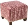 Square Nail Button Ottoman - L-e Dot Holiday Red Oga - Skyline Furniture -Skyline Furniture GUEST e728b3f7 3df3 4917 9737 1338e151b1ca