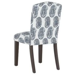 Alex Camel Back Dining Chair In Damask - Skyline Furniture -Skyline Furniture GUEST ed166378 ce4c 486c b9e0 c77915b3dae8