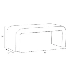 Colby Upholstered Bench - Skyline Furniture -Skyline Furniture GUEST ee3b5c35 bcb3 4cd0 bfce 086c11470277