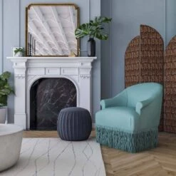 Ace Seam Upholstered Ottoman - Skyline Furniture -Skyline Furniture GUEST f131900d 8b0d 41a7 99b6 3c624c9cd2fc