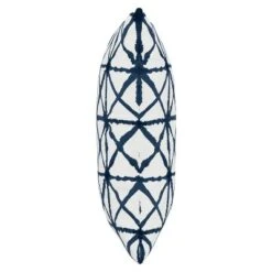 Indigo Print Throw Pillow - Skyline Furniture