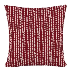 Square Outdoor Holiday Throw Pillow - Skyline Furniture -Skyline Furniture GUEST f252e719 4e4e 48e9 ba85 9e9690dbc969