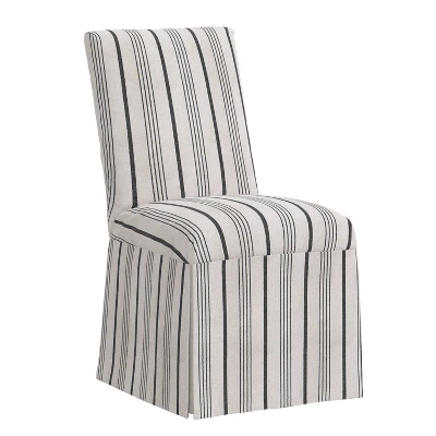 James Slipcover Armless Dining Chair - Skyline Furniture 9 James Slipcover Armless Dining Chair - Skyline Furniture - Image 7