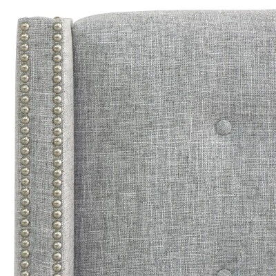 Nail Button Tufted Wingback Bed - Skyline Furniture 4 Nail Button Tufted Wingback Bed - Skyline Furniture - Image 2