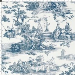 18"x18" Polyester Insert In Idyllic Days Square Throw Pillow Blue/White - Skyline Furniture 8 18"x18" Polyester Insert In Idyllic Days Square Throw Pillow Blue/White - Skyline Furniture -Skyline Furniture GUEST fcb6a8aa d69f 45e5 89f7 25725f0d52b6