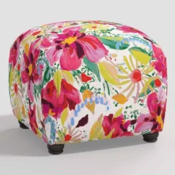 Poppy Botanical Ottoman - Skyline Furniture -Skyline Furniture GUEST fd8fc4f6 0776 4c3b bbb2 4a7af7494d42