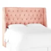 Arlette Diamond Tufted Wingback Headboard In Velvet - Skyline Furniture 2 Arlette Diamond Tufted Wingback Headboard In Velvet - Skyline Furniture -Skyline Furniture GUEST fea42ed5 9a50 476f 8df2 d17786379516